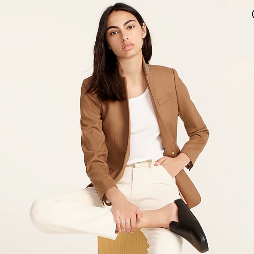 J. Crew Regent Blazer, Camel, Size 10